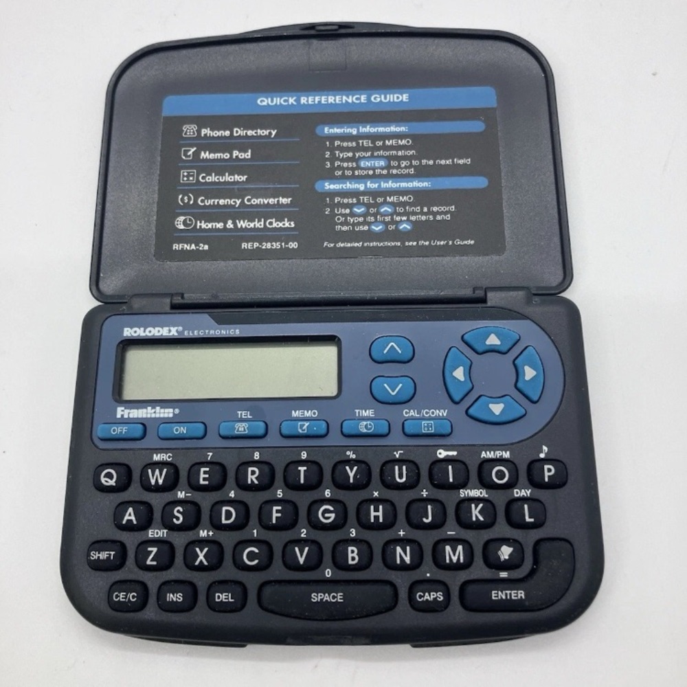 Rolodex Electronics Blue Tablet